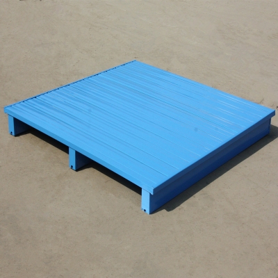 鐵制倉庫托盤重型叉車用鋼制托盤倉儲(chǔ)貨架托盤物流托盤地墊倉板